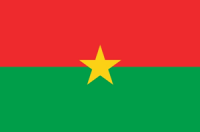 Flaga Burkina Faso